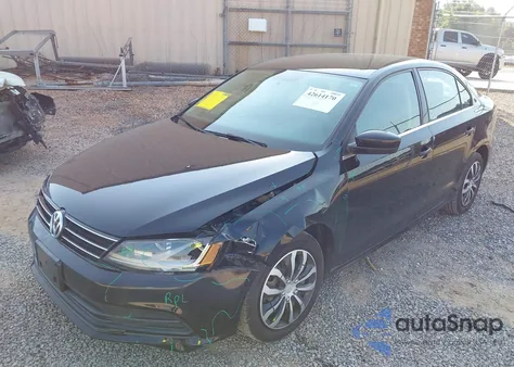 2017 Volkswagen Jetta 1.4T S z USA, uszkodzony, nr VIN 3VW2B7AJ8HM398910